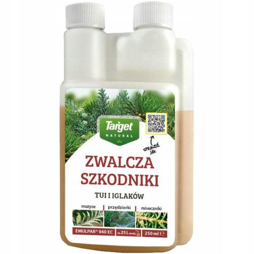  Vizează Emulpar 940EC asupra dăunătorului coniferelor, Thuja 250