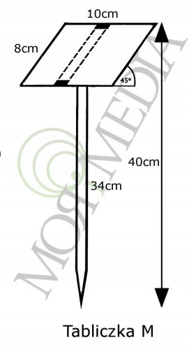  Placa autoportanta alba 100 x 40 cm 10 buc.