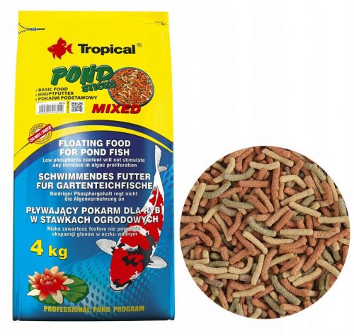 Tropical Pond Sticks Hrana mixta pentru peste 50 l 4 kg