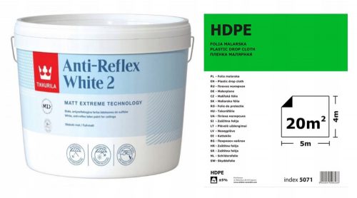 Culoare Tikkurila Anti-Reflex White 2 10 l