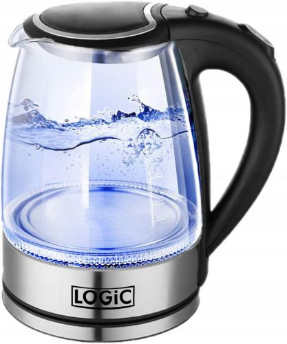  KETTLE ceainic electric ULCIO DE STICLA ceainic 2200 W 1,7 l transparent