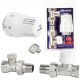  Set termostatic drept diamant ART.411.ZEST.TERM.PR