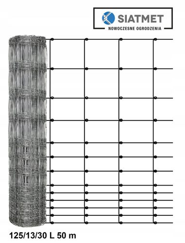 Plasă - Siatmet gard sistka 1,25 x 50 m