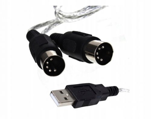  Interfață USB MIDI cu două fețe NTIinnovations 2m