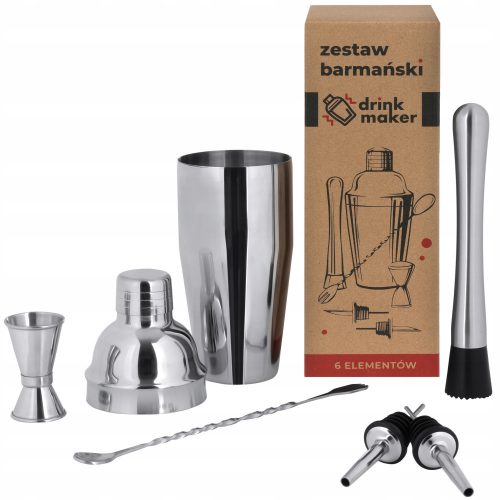 Drink Maker DM-ZB-001 set accesorii barman, 6 articole