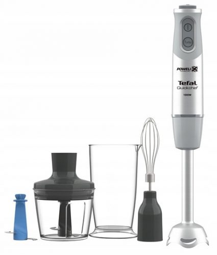  Blender de mână Tefal Quickchef HB65KD38 1000 W argintiu/gri