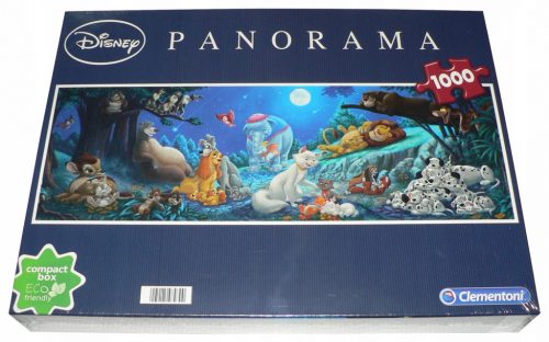  Puzzle Clementoni 1000 PANORAMA DISNEY EROI