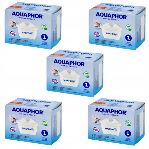  Inserție filtrantă pentru ulcior Aquaphor Maxfor+, 5 buc.