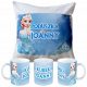  Set Cana + Perna Frozen - Numele Tau