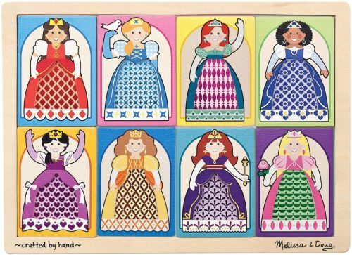  MELISSA DOUG PUZZLE PRINCESA CU GEAMURI